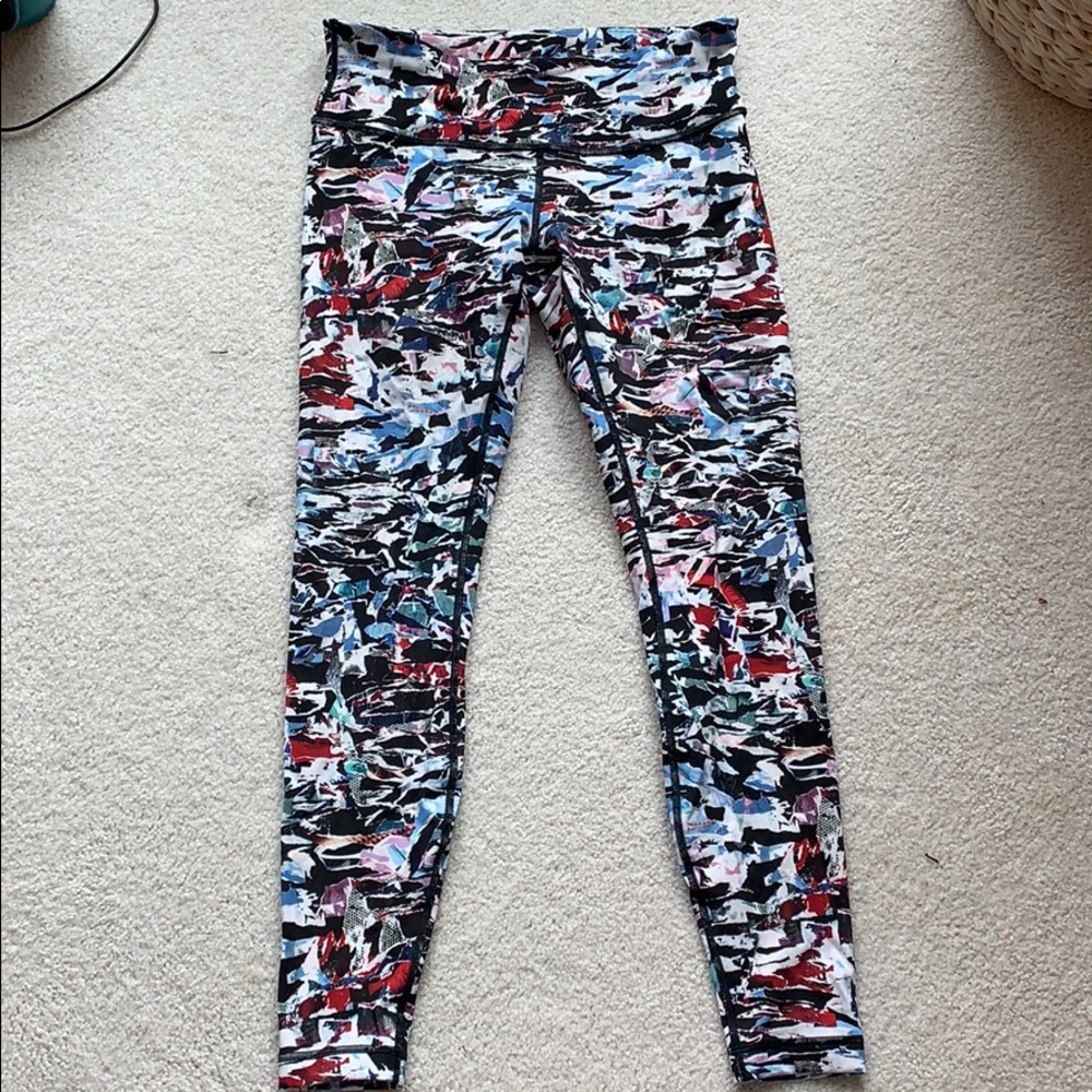 lululemon wunder under leggings size 8